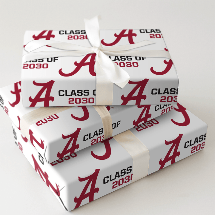 Alabama Class of 2030 - Wrapping Paper - Aspen & Arlo