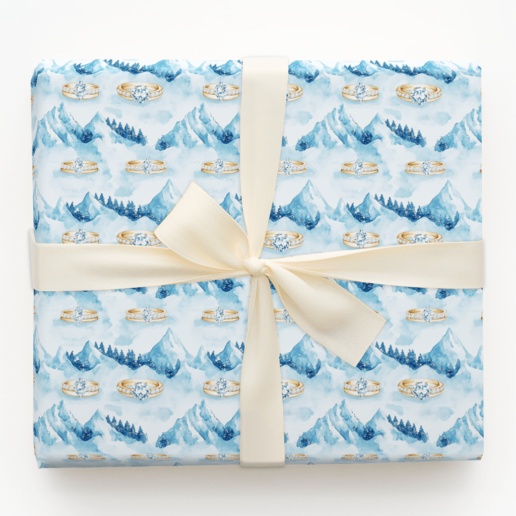 Mountain Ring - Wrapping Paper - Aspen & Arlo