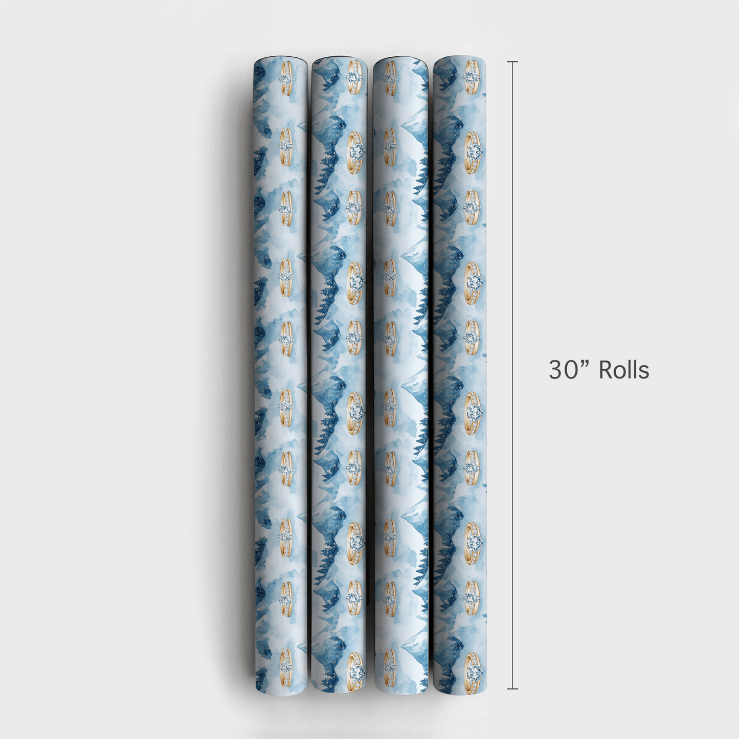 Mountain Ring - Wrapping Paper - Aspen & Arlo