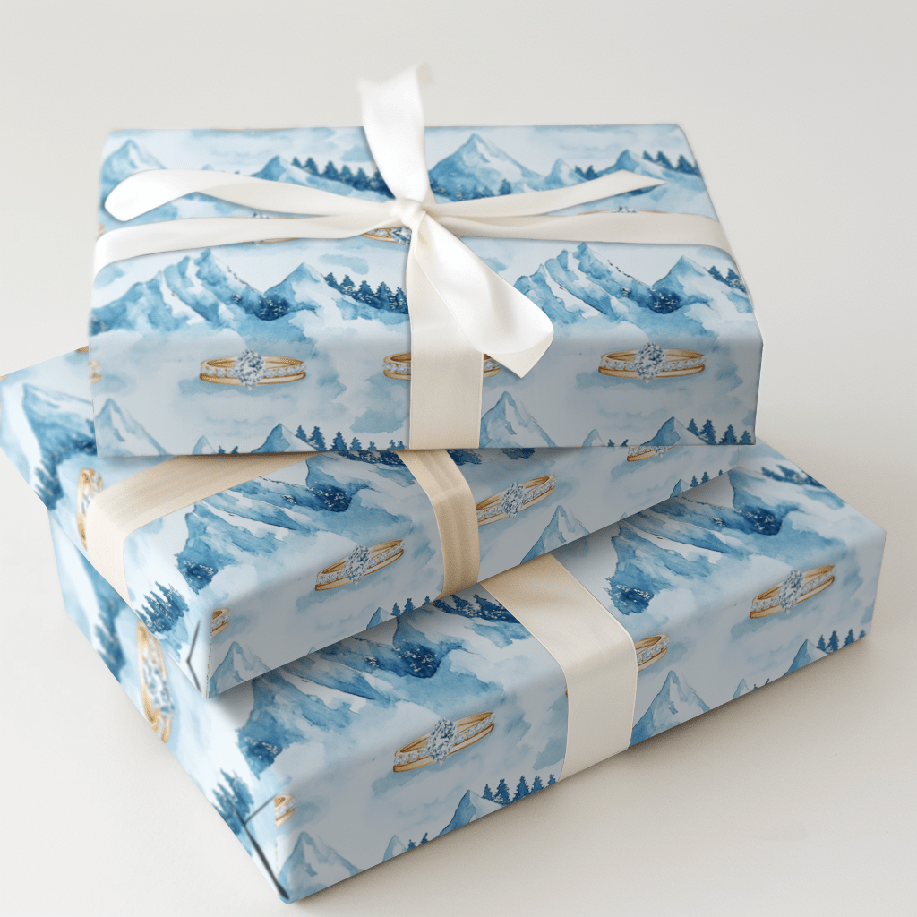 Mountain Ring - Wrapping Paper - Aspen & Arlo