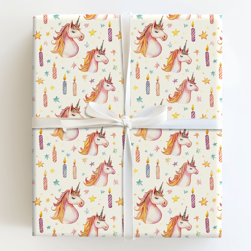 Wishes Beyond the Horns - Wrapping Paper - Aspen & Arlo
