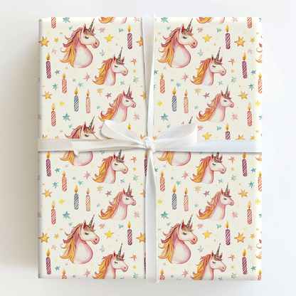 Wishes Beyond the Horns - Wrapping Paper - Aspen & Arlo