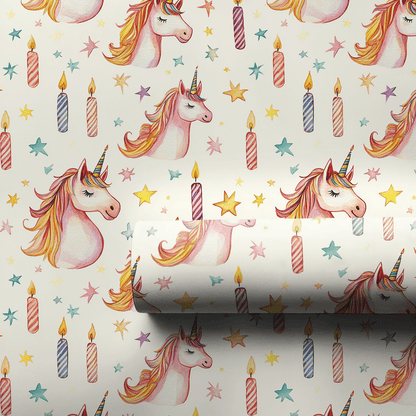 Wishes Beyond the Horns - Wrapping Paper - Aspen & Arlo