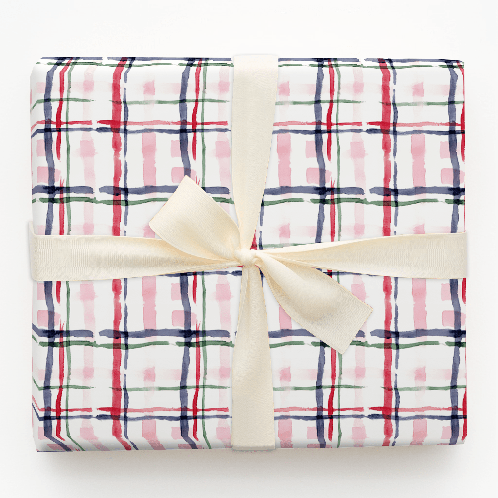 Cardigan Plaid - Wrapping Paper - Aspen & Arlo