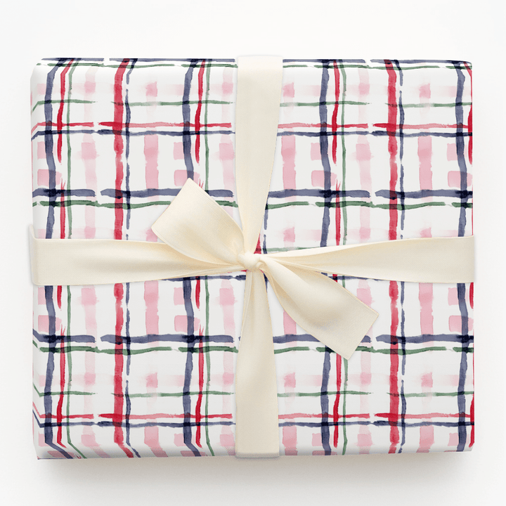 Cardigan Plaid - Wrapping Paper - Aspen & Arlo