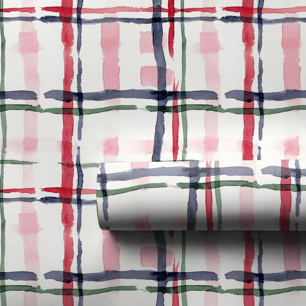 Cardigan Plaid - Wrapping Paper - Aspen & Arlo