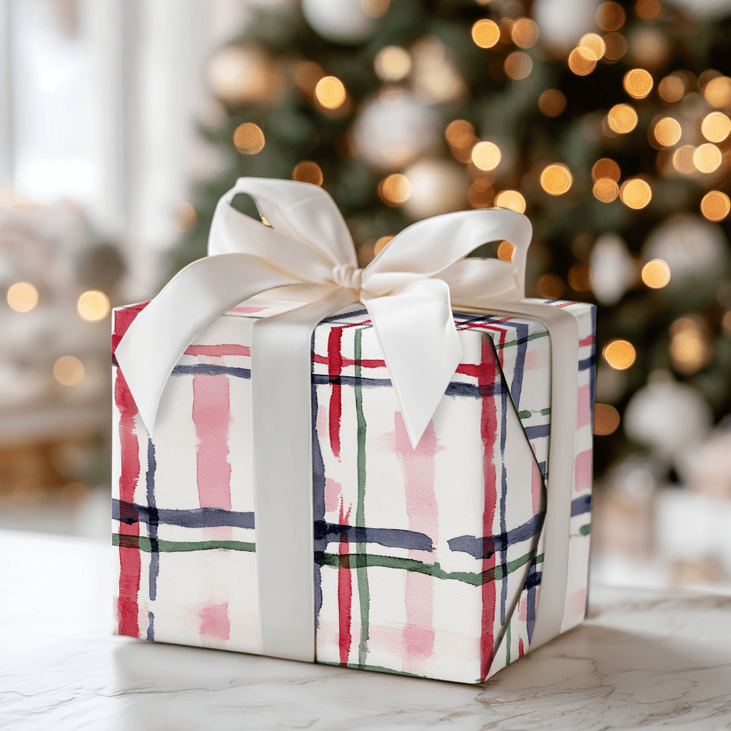 Cardigan Plaid - Wrapping Paper - Aspen & Arlo