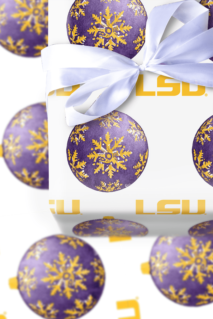 Geaux Bells Ornament - Wrapping Paper - Aspen & Arlo