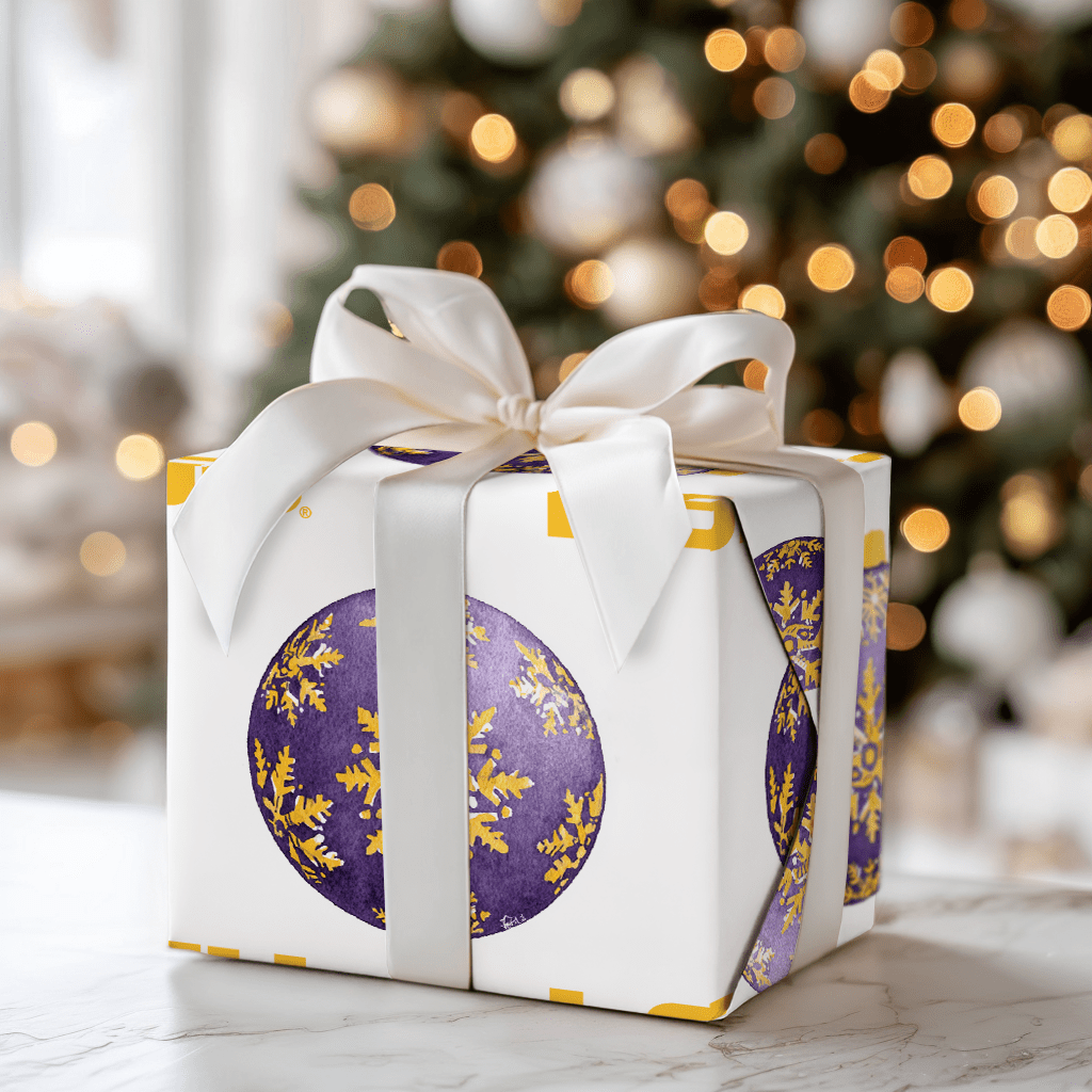 Geaux Bells Ornament - Wrapping Paper - Aspen & Arlo