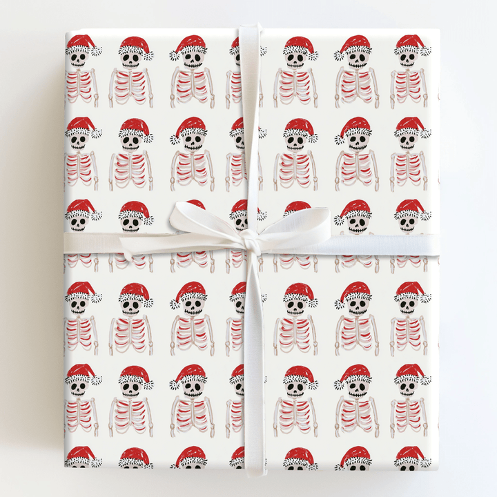 Jolly Old Bones - Wrapping Paper - Aspen & Arlo