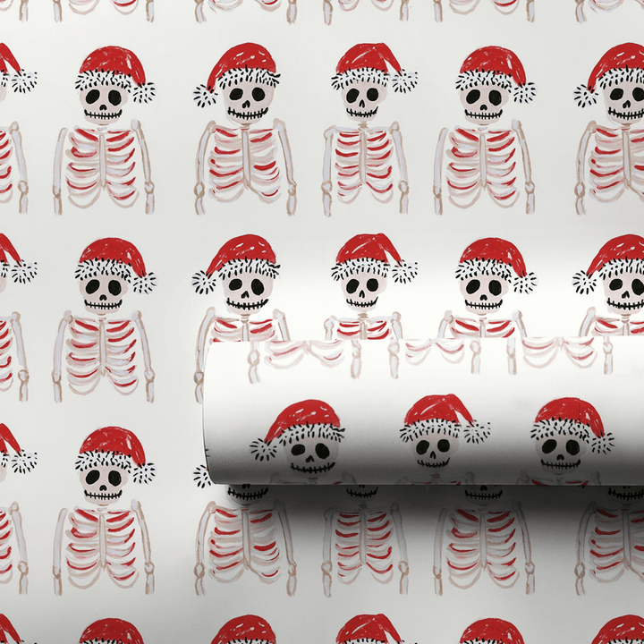 Jolly Old Bones - Wrapping Paper - Aspen & Arlo