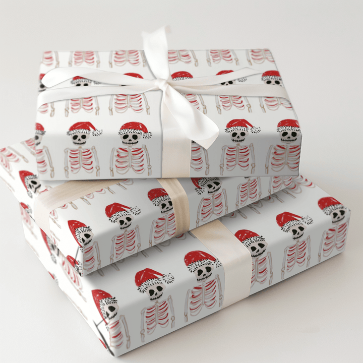 Jolly Old Bones - Wrapping Paper - Aspen & Arlo