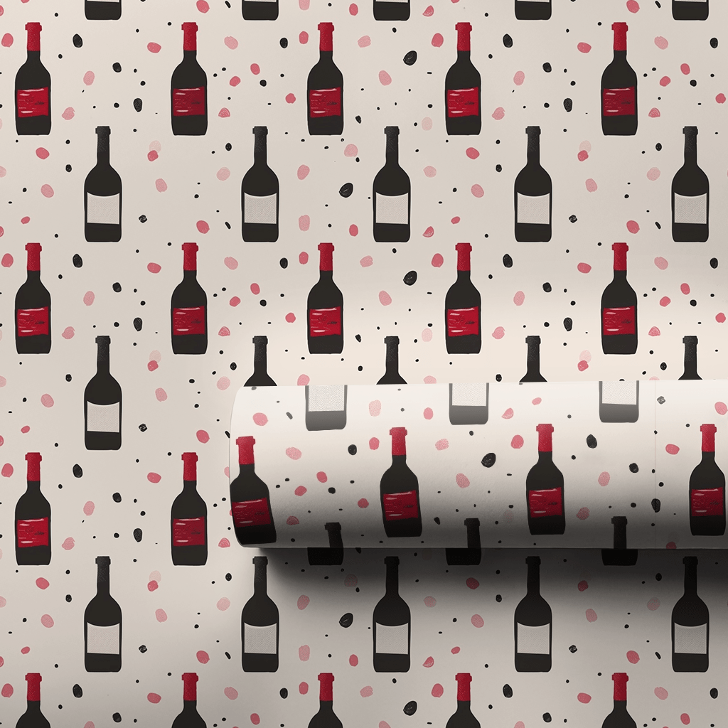 Red - y to Unwind - Wrapping Paper - Aspen & Arlo