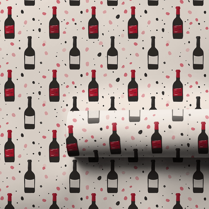 Red - y to Unwind - Wrapping Paper - Aspen & Arlo