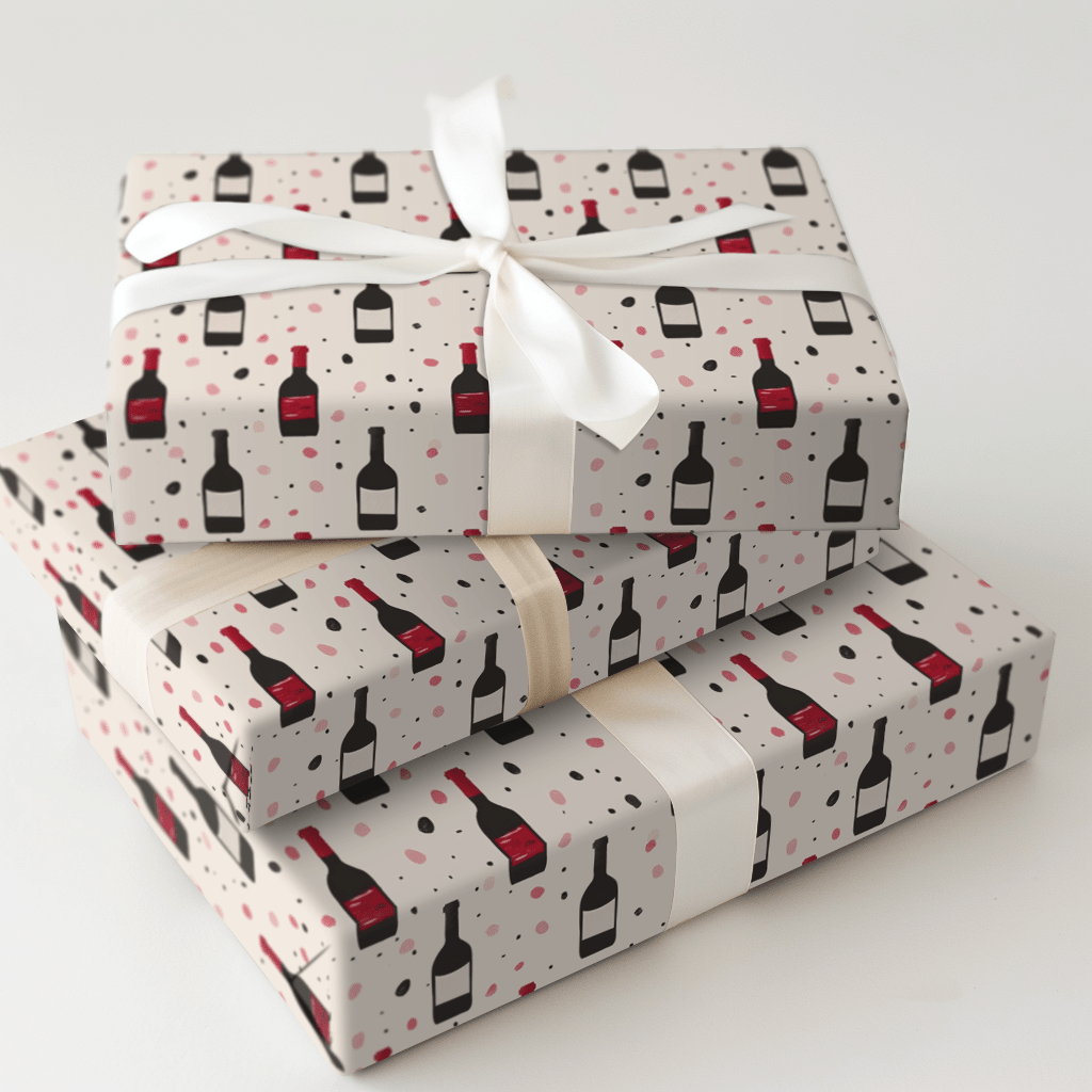 Red - y to Unwind - Wrapping Paper - Aspen & Arlo