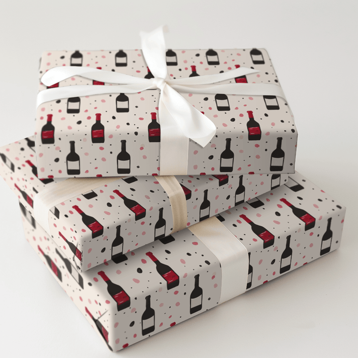 Red - y to Unwind - Wrapping Paper - Aspen & Arlo