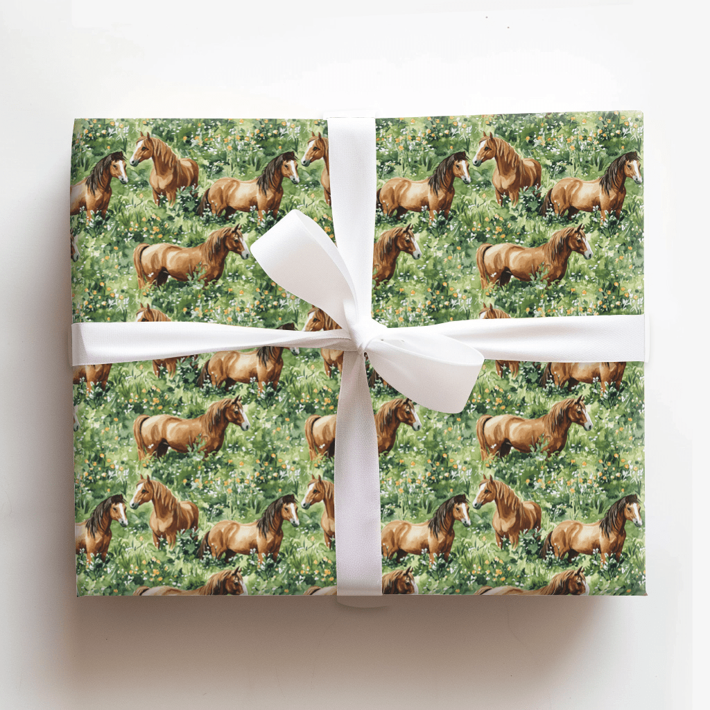 Pasture of Love - Wrapping Paper - Aspen & Arlo