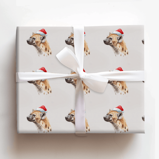 Holiday Hyena - Wrapping Paper - Aspen & Arlo