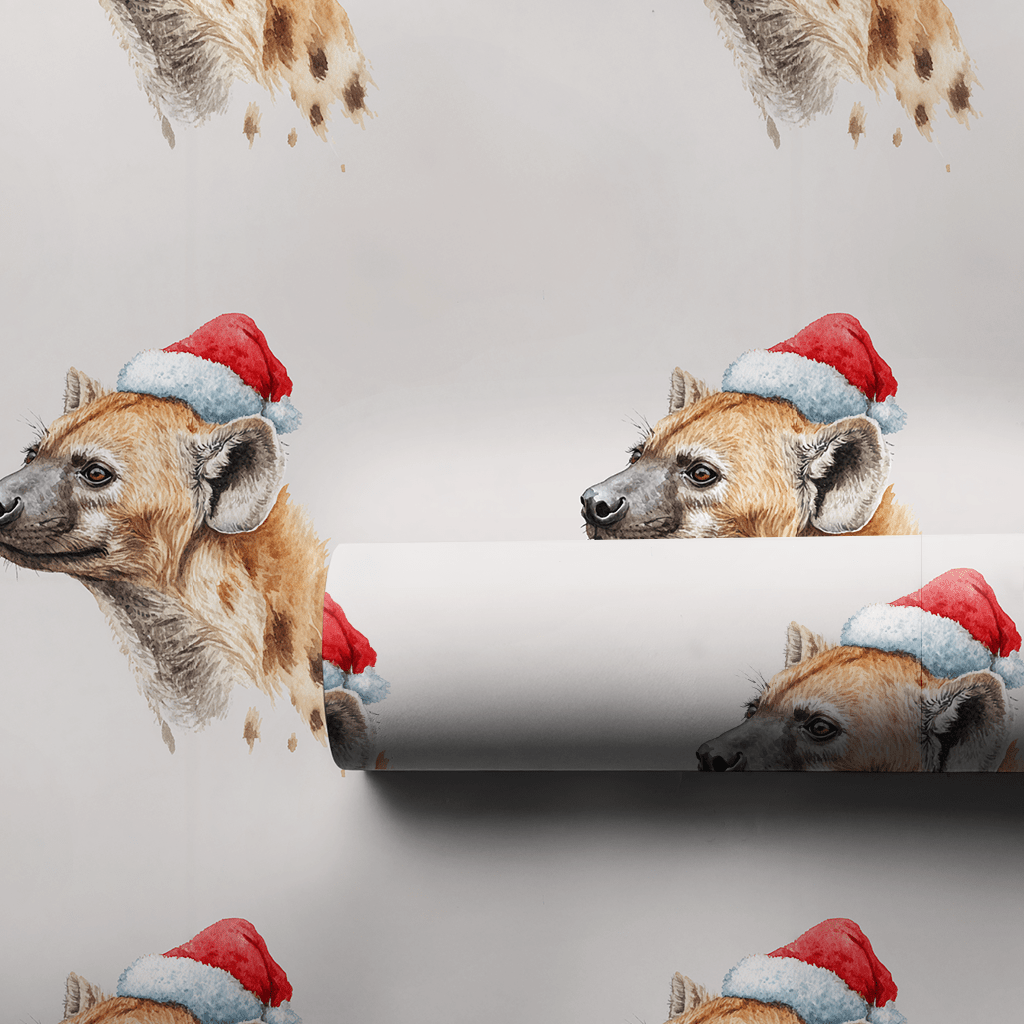 Holiday Hyena - Wrapping Paper - Aspen & Arlo