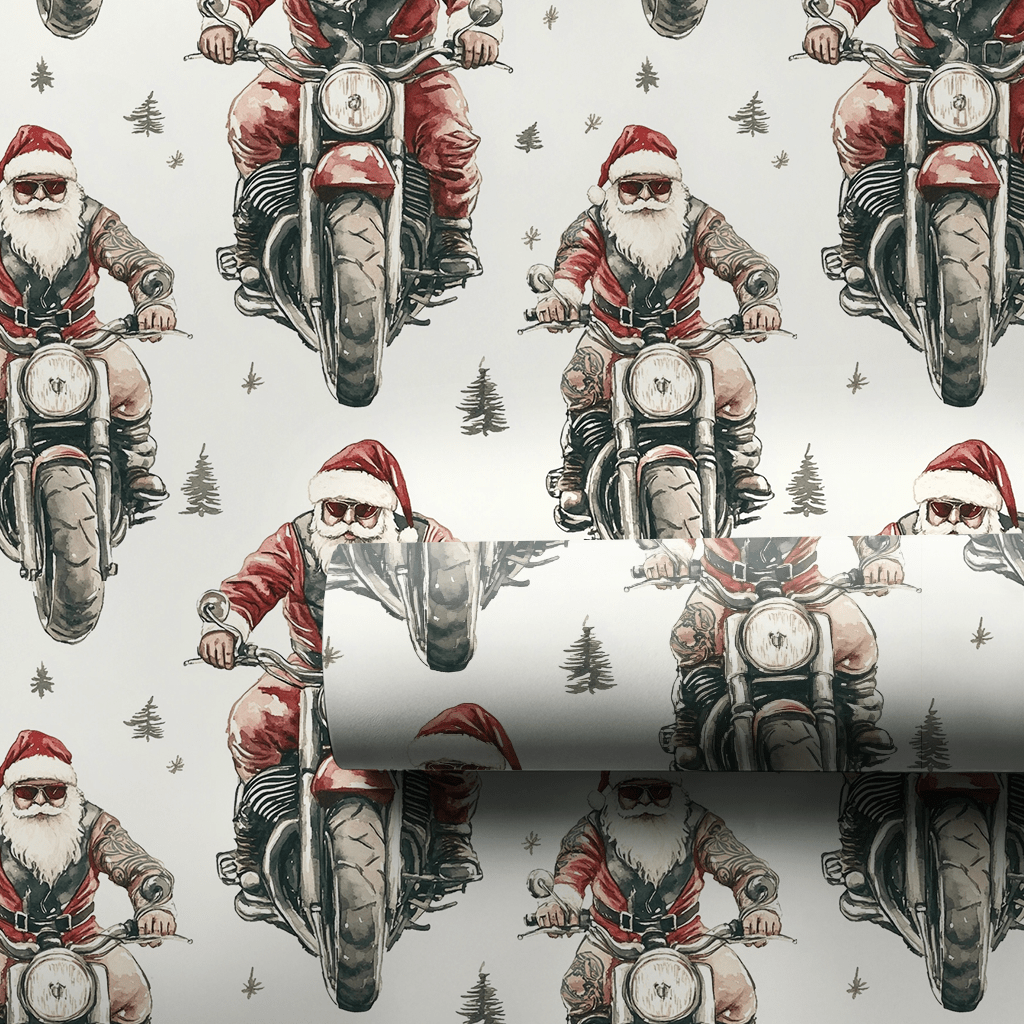 Born to Sleigh - Wrapping Paper - Aspen & Arlo