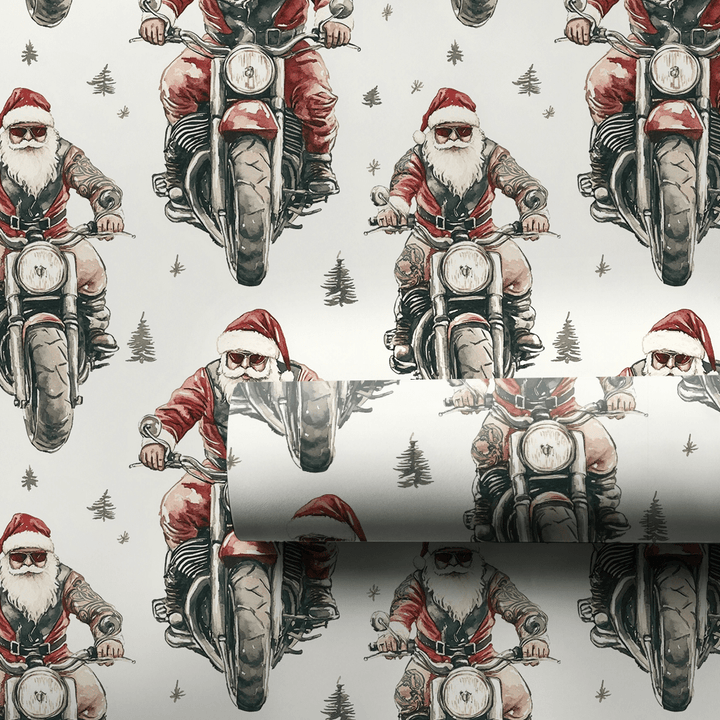 Born to Sleigh - Wrapping Paper - Aspen & Arlo
