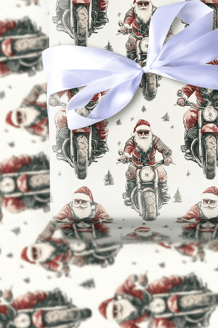 Born to Sleigh - Wrapping Paper - Aspen & Arlo
