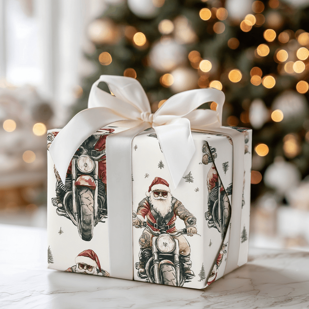 Born to Sleigh - Wrapping Paper - Aspen & Arlo