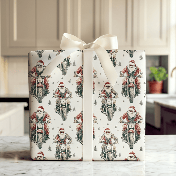 Born to Sleigh - Wrapping Paper - Aspen & Arlo