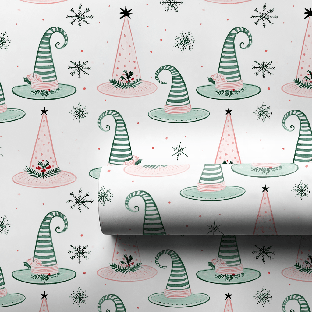 Snowfall Sorcery - Wrapping Paper - Aspen & Arlo