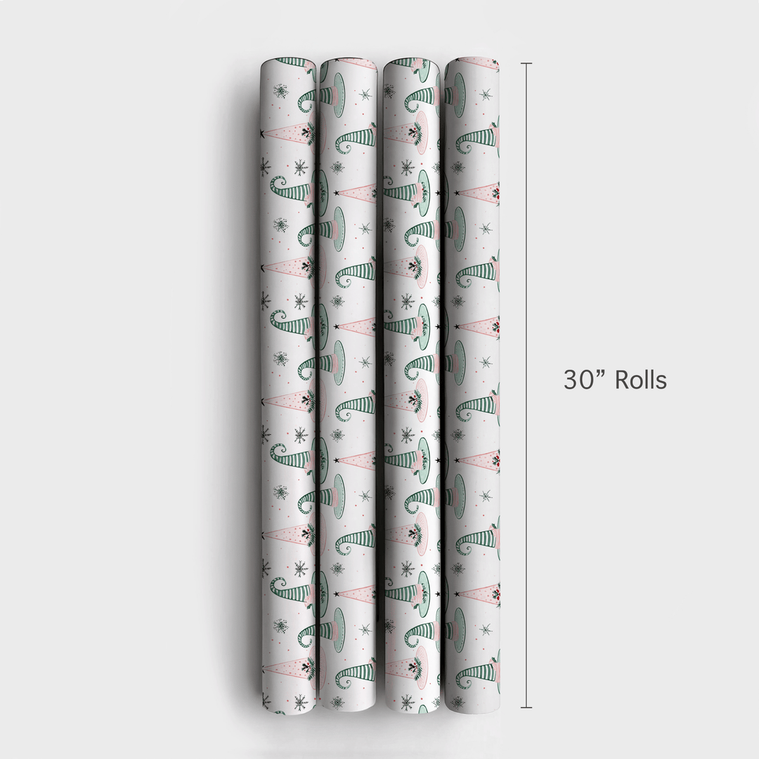 Snowfall Sorcery - Wrapping Paper - Aspen & Arlo