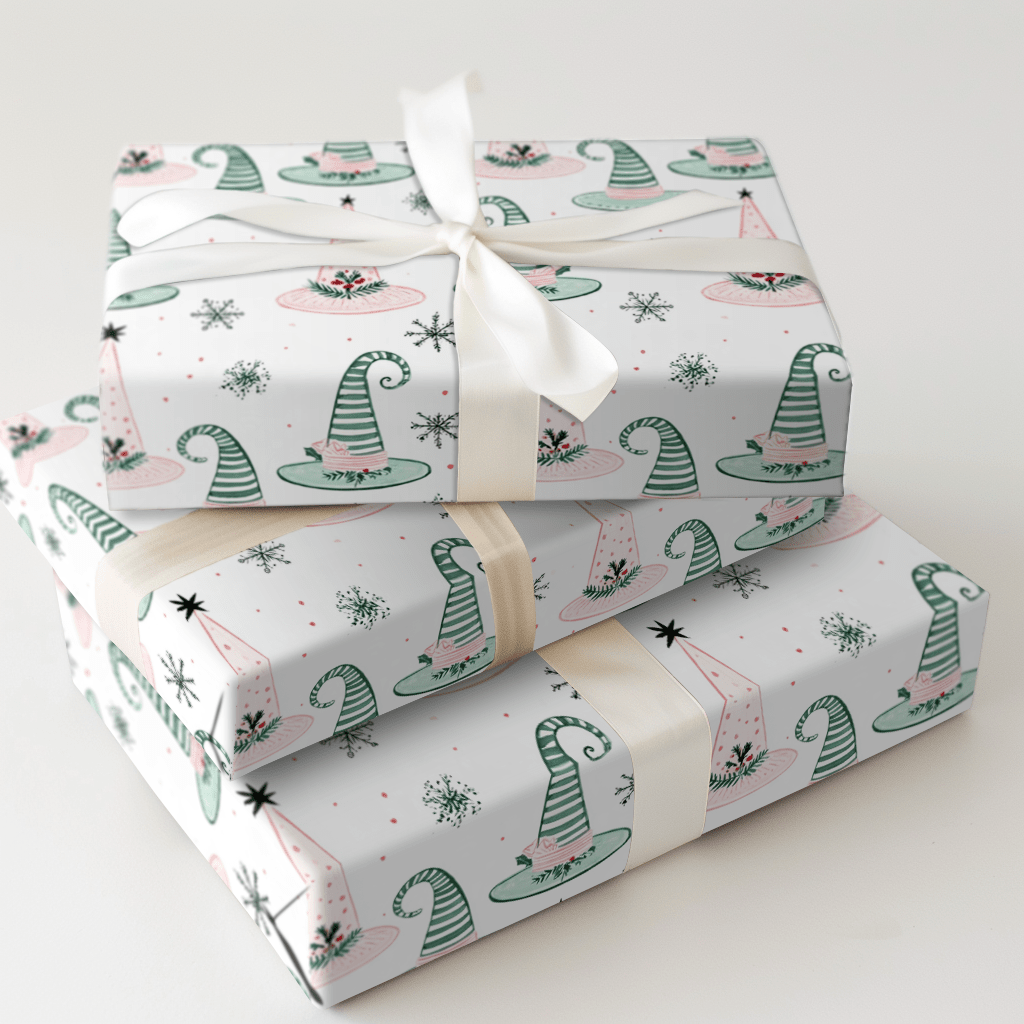 Snowfall Sorcery - Wrapping Paper - Aspen & Arlo
