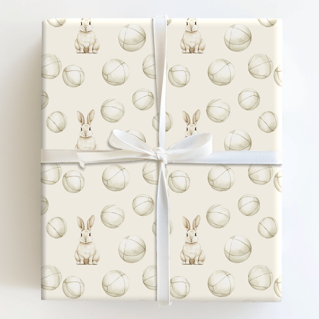 Hoppy Volley Day - Wrapping Paper - Aspen & Arlo