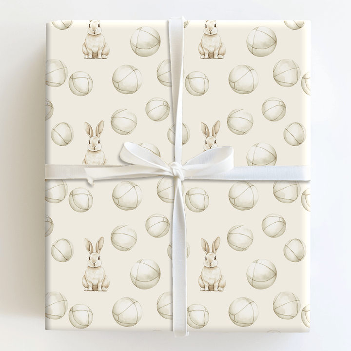 Hoppy Volley Day - Wrapping Paper - Aspen & Arlo
