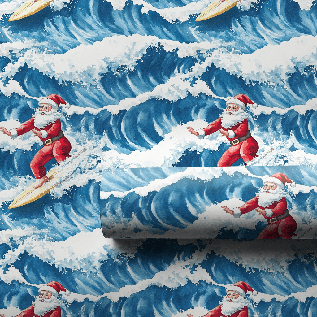 Waves of Cheer - Wrapping Paper - Aspen & Arlo