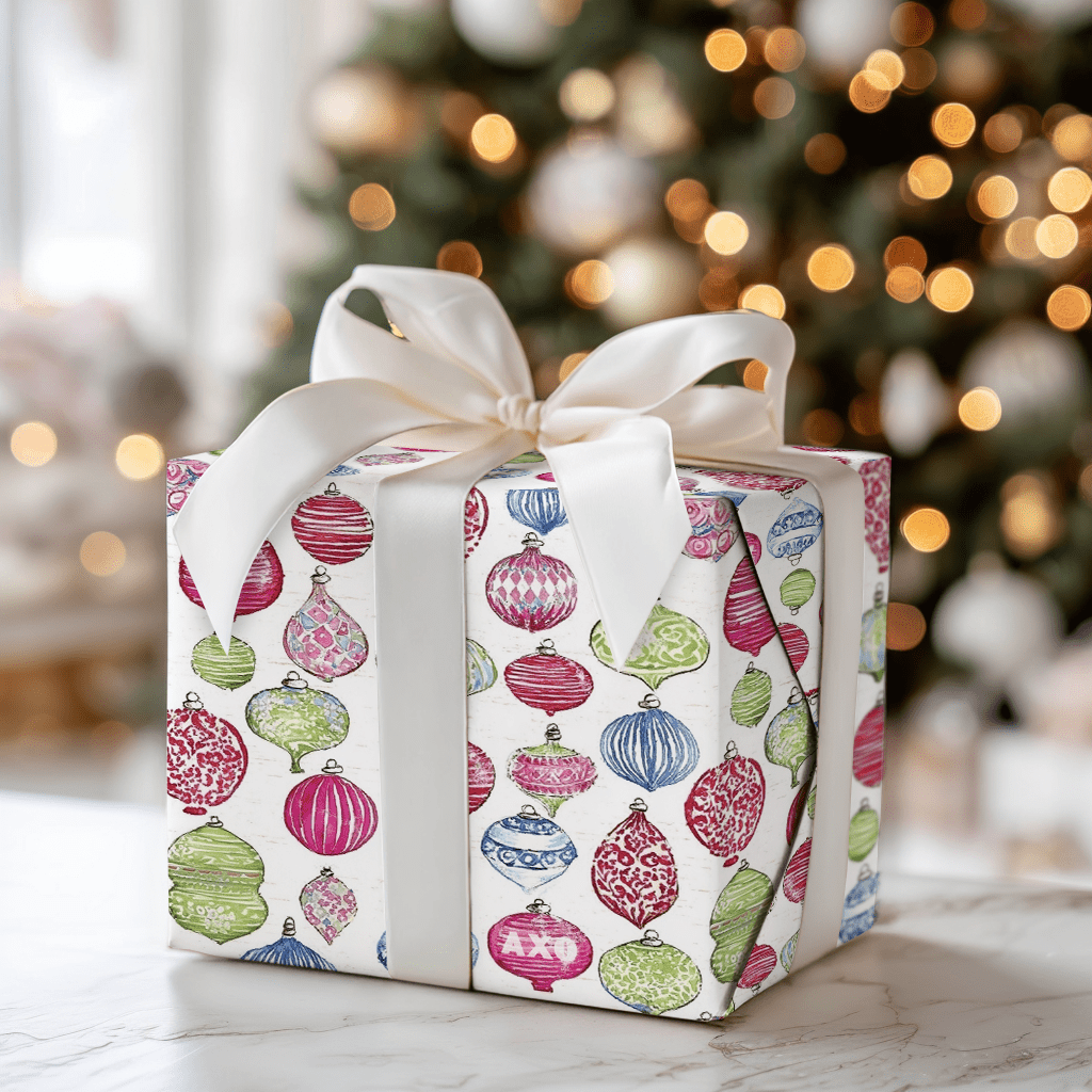 Glass Bauble - Wrapping Paper - Aspen & Arlo