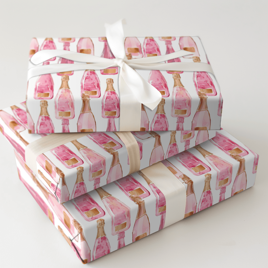 Poppin Bottles - Wrapping Paper - Aspen & Arlo