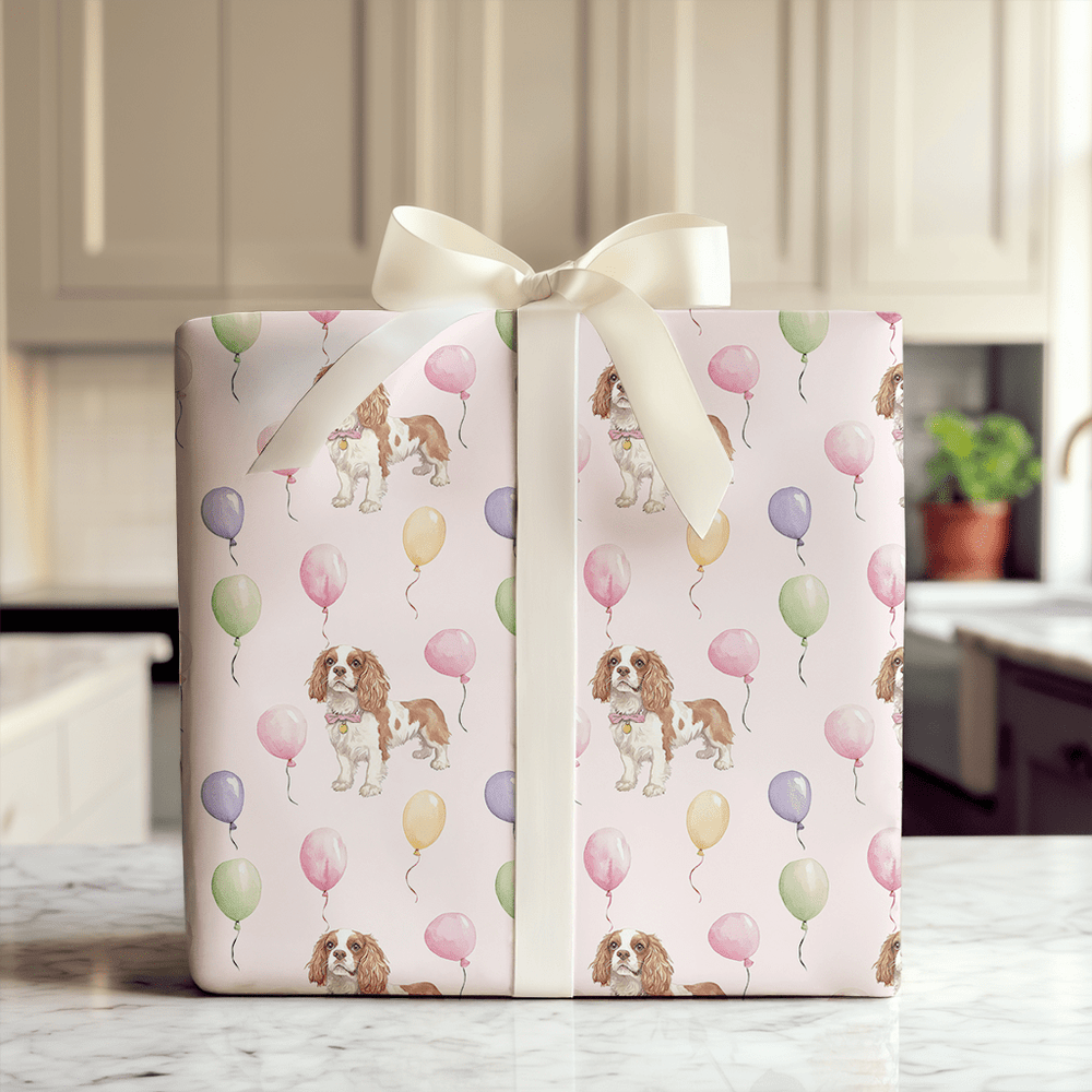Bow Wow Royalty - Wrapping Paper - Aspen & Arlo