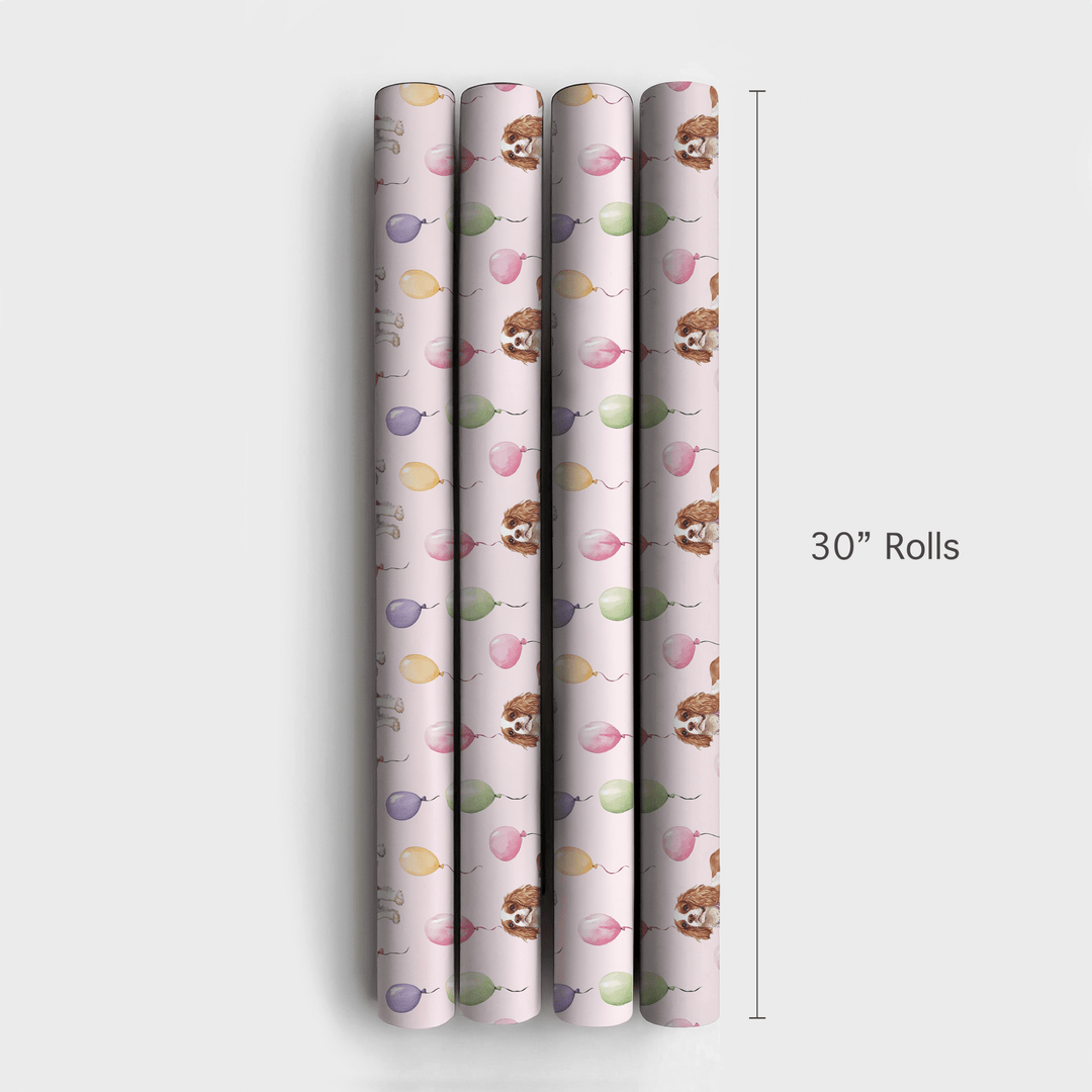 Bow Wow Royalty - Wrapping Paper - Aspen & Arlo