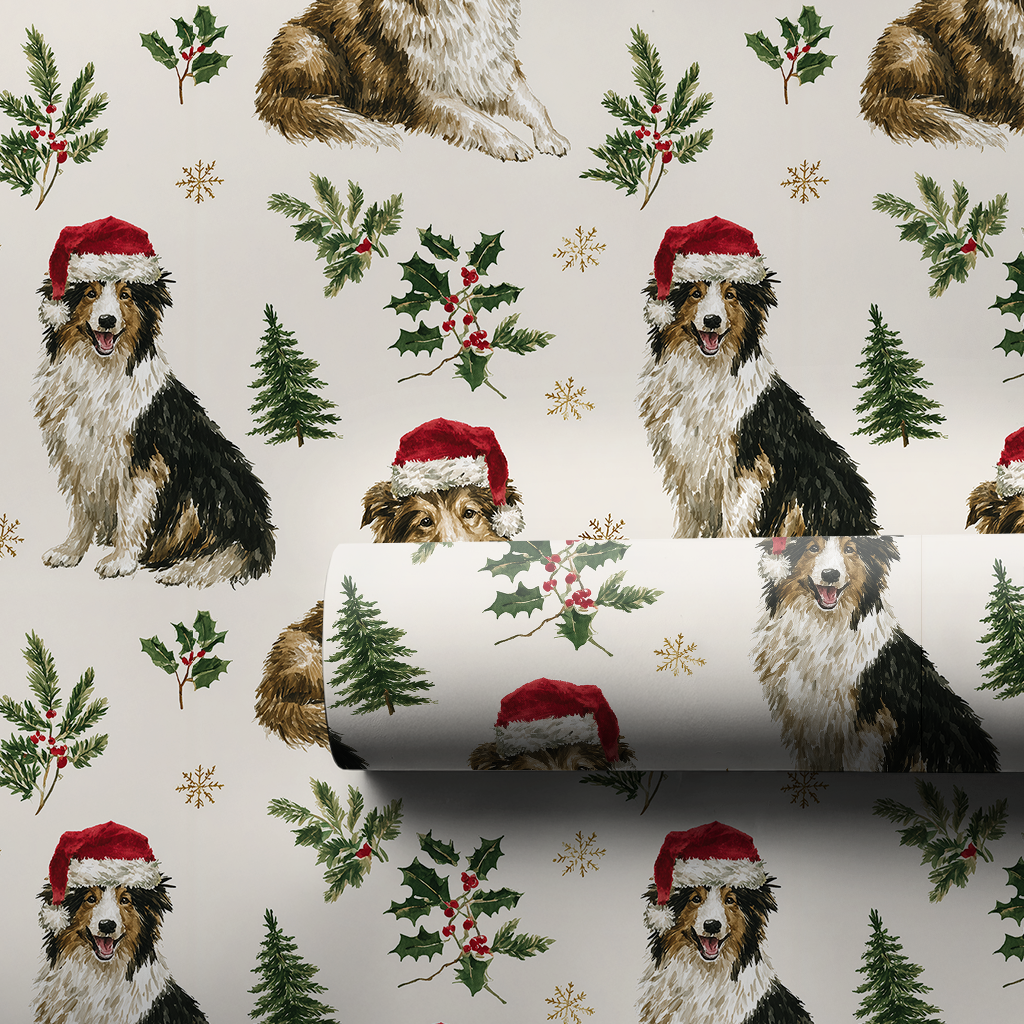 Holly Jolly Sheltie