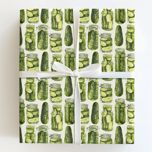 Pick your Pickles - Wrapping Paper - Aspen & Arlo