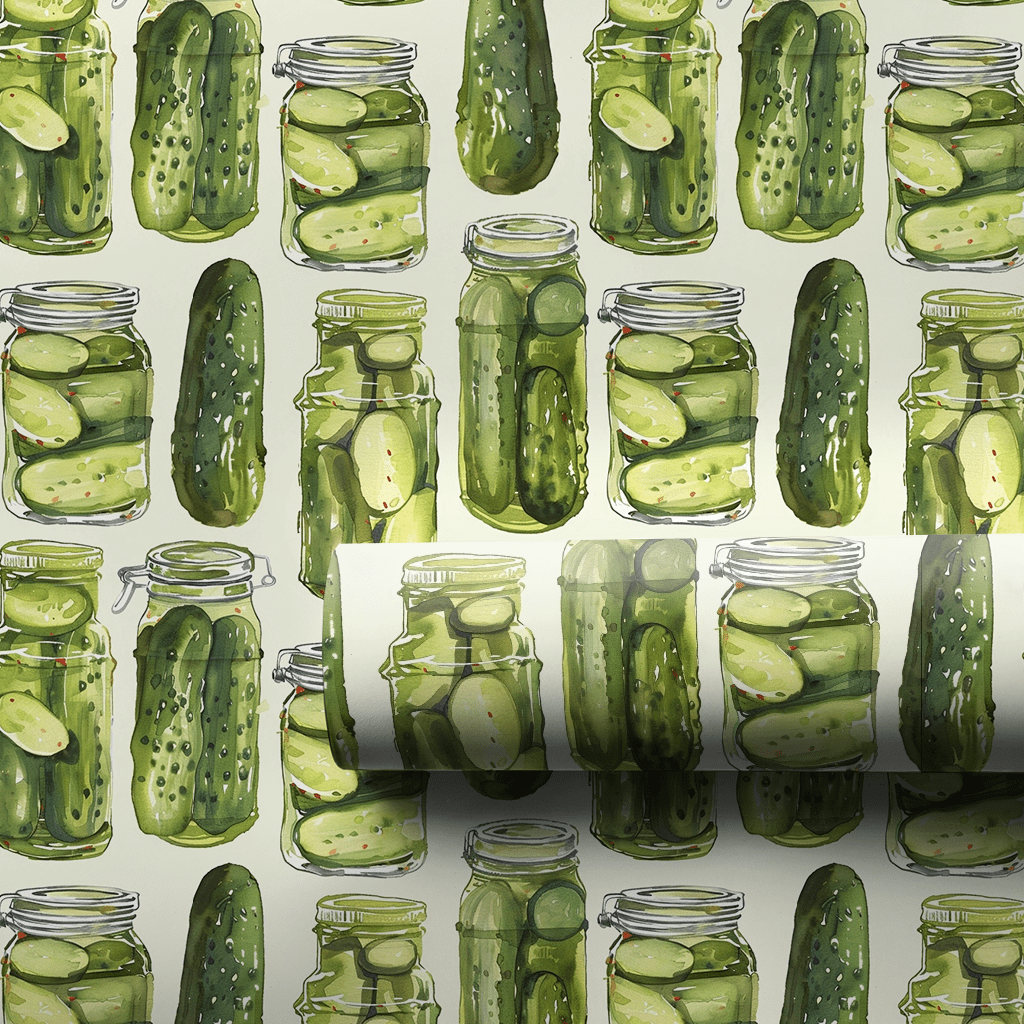 Pick your Pickles - Wrapping Paper - Aspen & Arlo