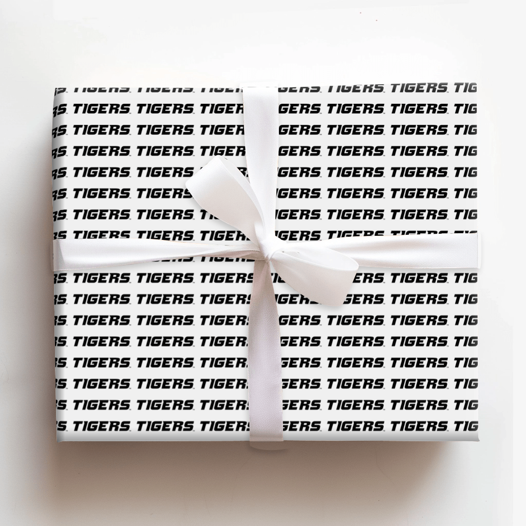 Repeating Tigers - Wrapping Paper - Aspen & Arlo