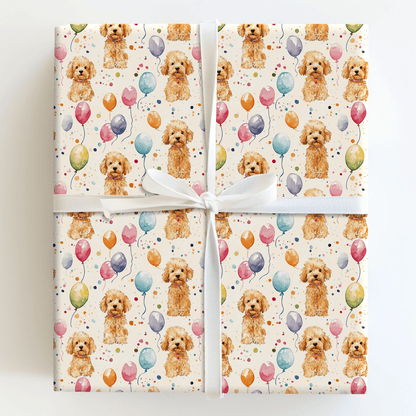Lets Pawty - Wrapping Paper - Aspen & Arlo