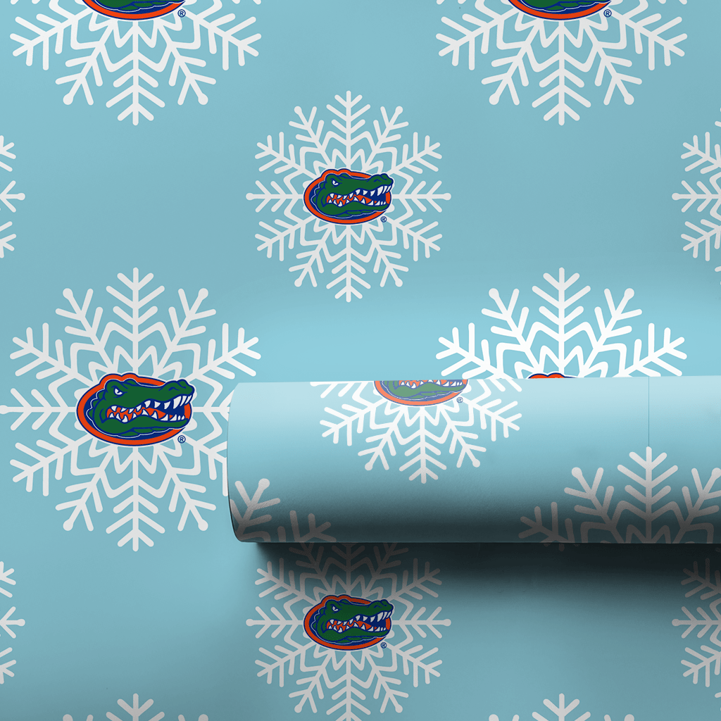 Everglade Frostflake - Wrapping Paper - Aspen & Arlo