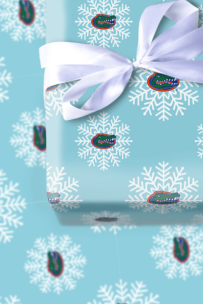 Everglade Frostflake - Wrapping Paper - Aspen & Arlo