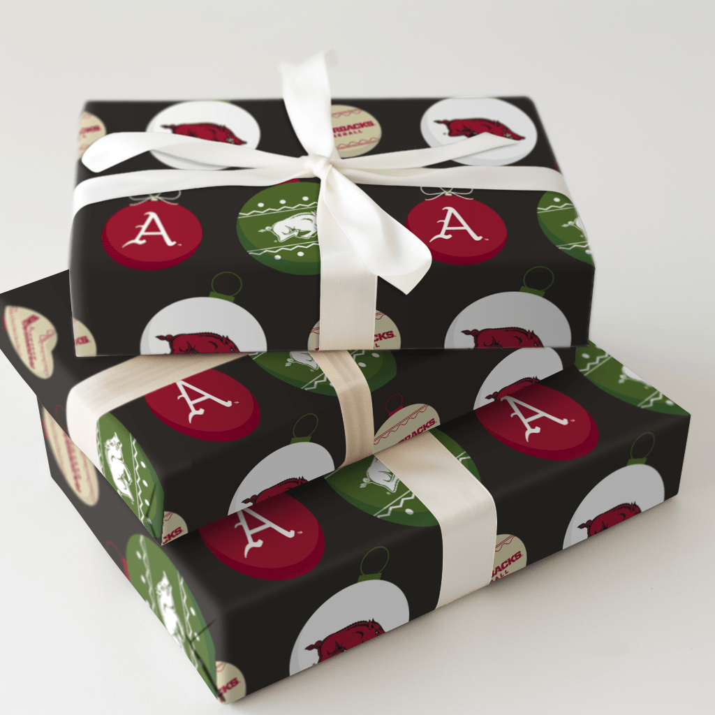 Baseball Hog Oraments - Wrapping Paper - Aspen & Arlo