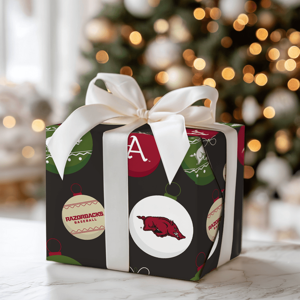 Baseball Hog Oraments - Wrapping Paper - Aspen & Arlo