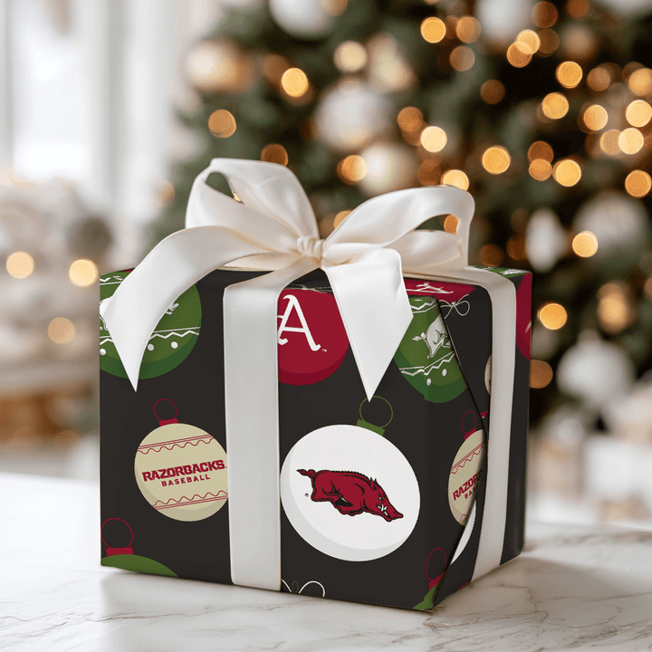 Baseball Hog Oraments - Wrapping Paper - Aspen & Arlo