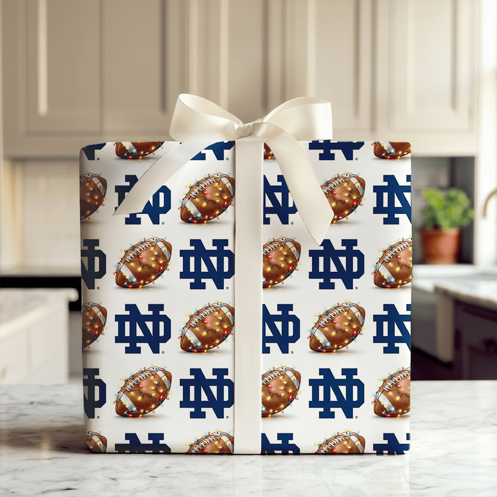 Irish End Zone Cheer - Wrapping Paper - Aspen & Arlo
