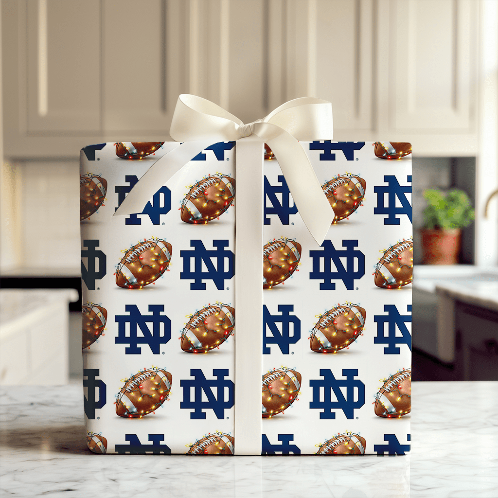 Irish End Zone Cheer - Wrapping Paper - Aspen & Arlo